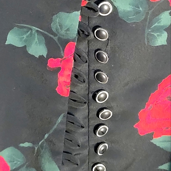 VINTAGE SSADA Rose Sleeveless Dress - Picture 7 of 12